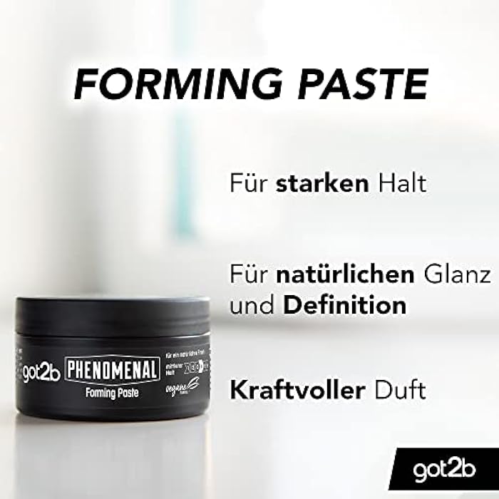 got2b Phenomenal Forming Paste Hold 3 (100 ml), Styling Paste for a Phenomenal, Natural-Looking Style & Powerful Fragrance - Image 4